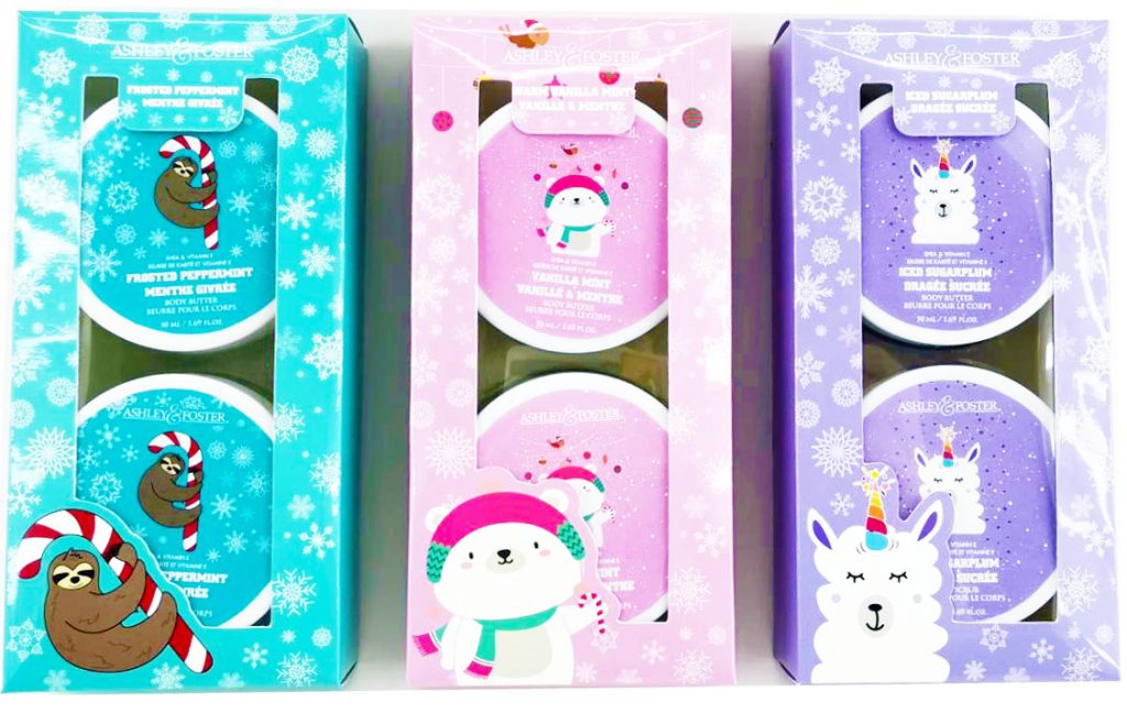 Ashley & Foster Holiday Bath Set Collection Brands Unlimited